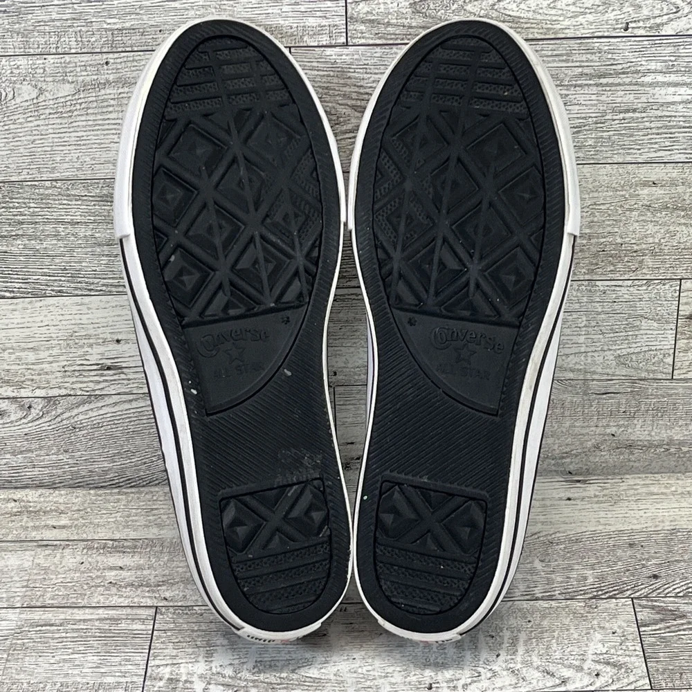 Converse‎ All Star Black Metallic Confetti Lace Up Sneakers Junior Size 3.5